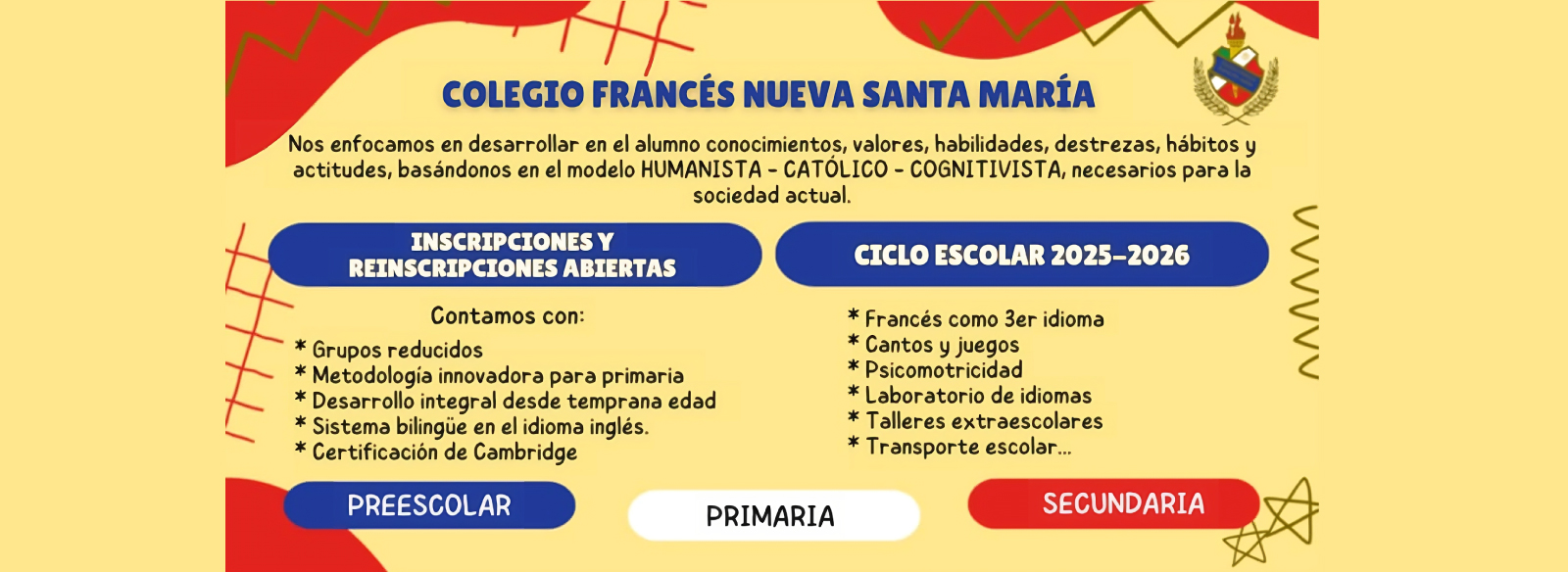 Inscriciones Abiertas