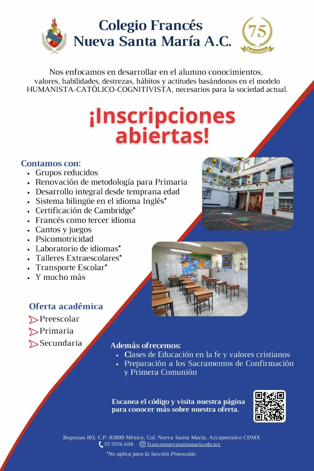 Inscriciones Abiertas